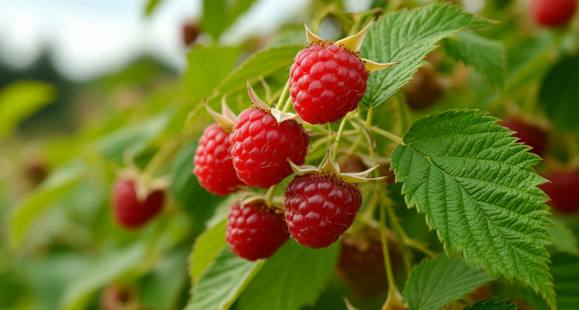 С 10 по 15 июня малине — крайне важно: всего 2 ложки на ведро — и ягод больше, чем песка в море