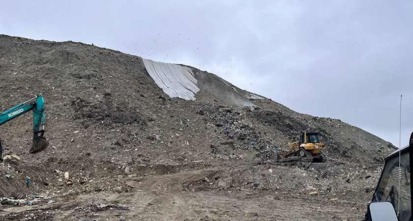 В Новороссийске ускорили реконструкцию мусорного полигона
