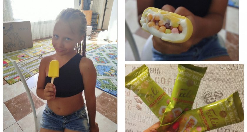 Тренд этого лета: новороссийцы «охотятся» за мороженым с шариками – дети требуют купить, родители гребут коробками