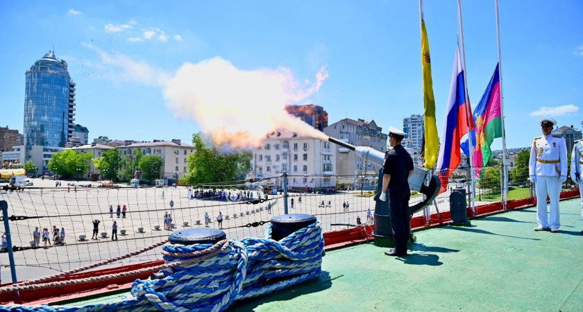 В Новороссийске сегодня прозвучит выстрел памяти в честь окончания Второй мировой войны
