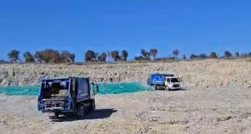 В Новороссийске возобновили вывоз отходов на полигон