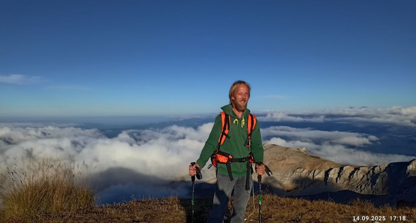 «Вездеход идет в поход!»: новороссиец преодолел 70 километров пути за 4 дня в одиночку по Кавказскому биосферному заповеднику