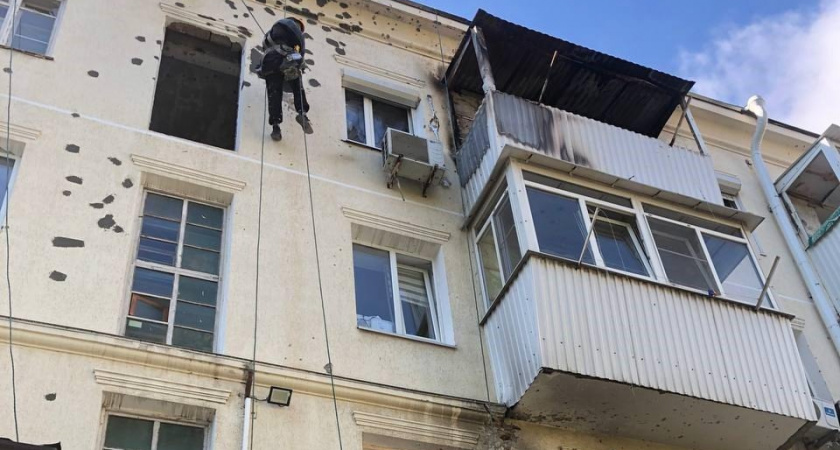 В Новороссийске началось восстановление домов после атаки беспилотников 24 сентября