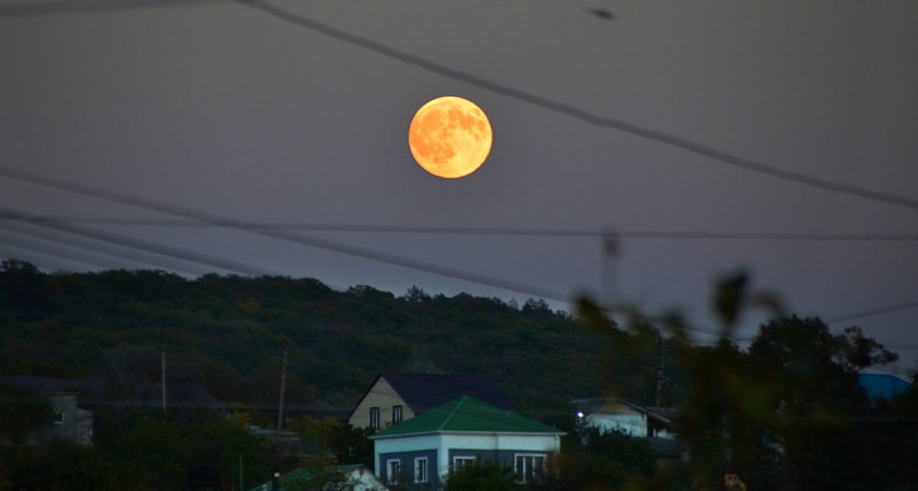 Новороссийцы любовались Ледяной Луной: подборка фото первого Суперлуния 2025 года  