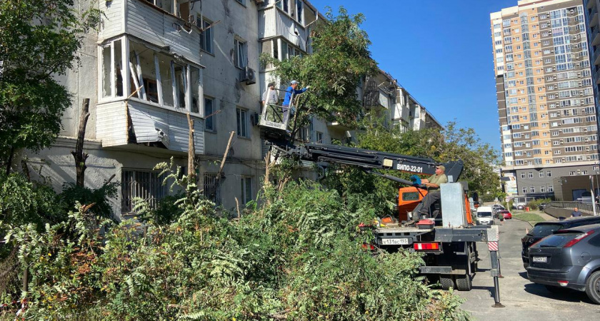 После атаки БПЛА более 100 жителей Новороссийска получили выплаты