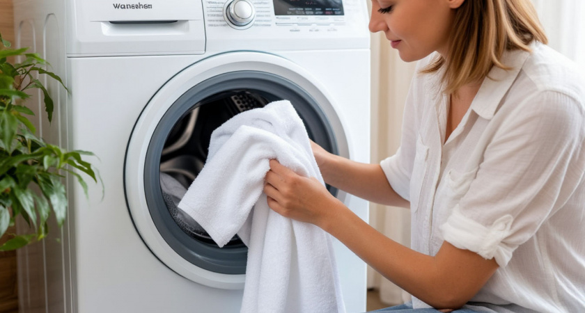 Один стакан при стирке — и вещи кристально белые: опытная прачка всегда замешивает в стиралку вместе с порошком это дешевое средство