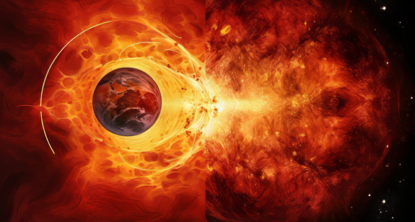 К концу октября Землю накроет затяжная магнитная буря