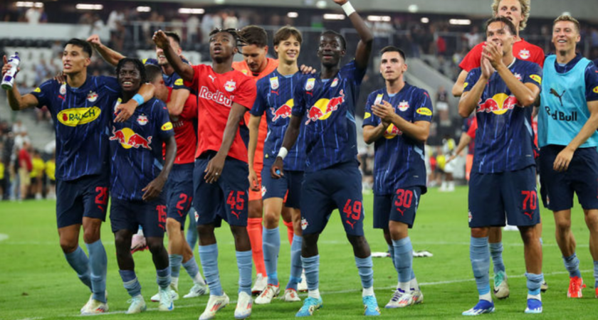 Высокий результат Ред Булл Зальцбург в ЛЕ 2017-18 