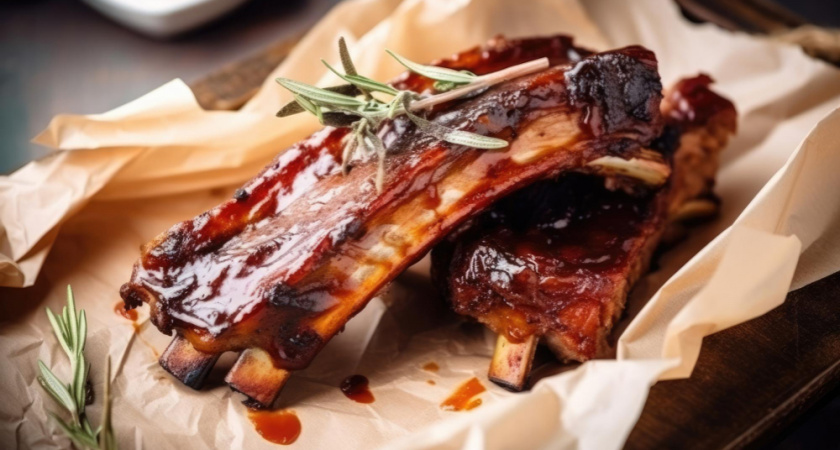 Вместо шашлыка на новогодний стол точно готовлю ребрышки "по-канадски", рецептов много, но этот мой любимый