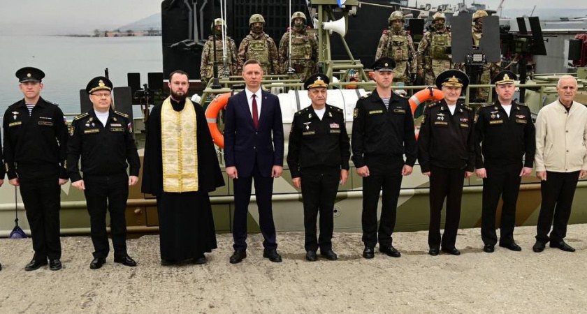 Новороссийская военно-морская база усилила флот современным десантным катером 