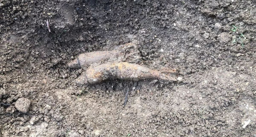 Эхо войны: местные жители нашли 17 мин при проведении земляных работах под Новороссийском