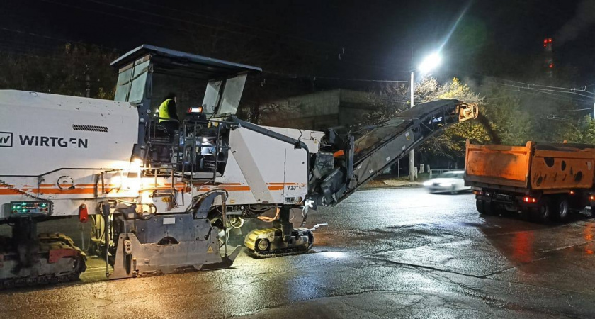 Дорогу на Шесхарисе будут ремонтировать ночью, чтобы новороссийцы меньше стояли в пробках 