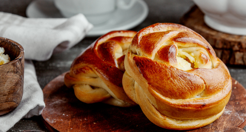 Быстрые творожно-яблочные булочки – мягкие, сочные, нужно всего 10 минут, еще 20 минут в духовке