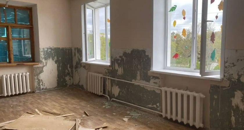 В детской школе искусств в станице Натухаевской под Новороссийском начался ремонт