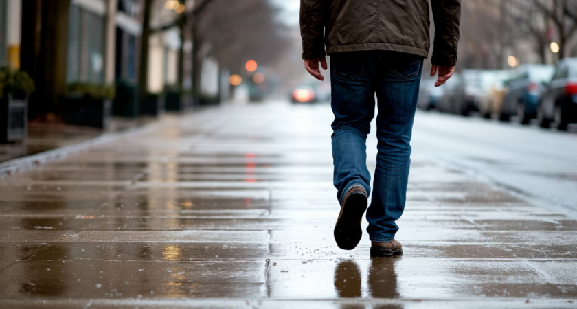 Брызнула на подошву — и по льду иду, как по зеленой траве: один продукт порешал все 