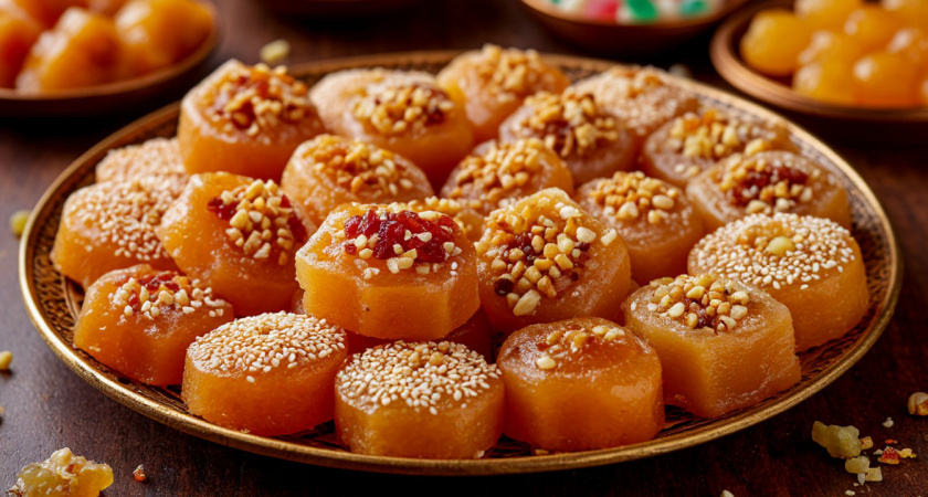 Узбекская сладость всего лишь из 3 ингредиентов: нежные плитки, как белый шоколад - готовится проще простого