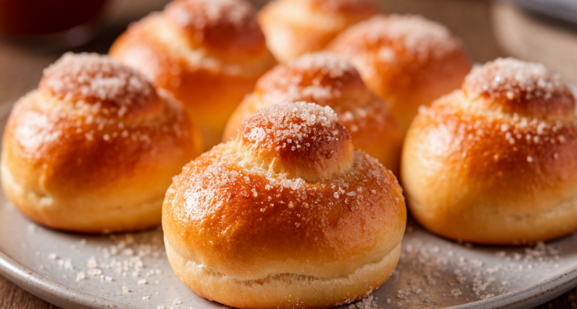 Сахарные булочки: нежнейшие, пышные и с хрустящей корочкой