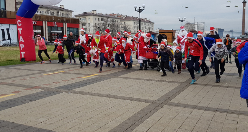 В Новороссийске пройдет забег Дедов Морозов: как принять участие