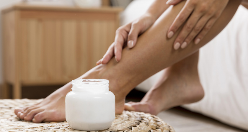 Пятки в порядке — волшебная не дорогая мазюка сделала всё как надо: в Новый год буду танцевать до упада 