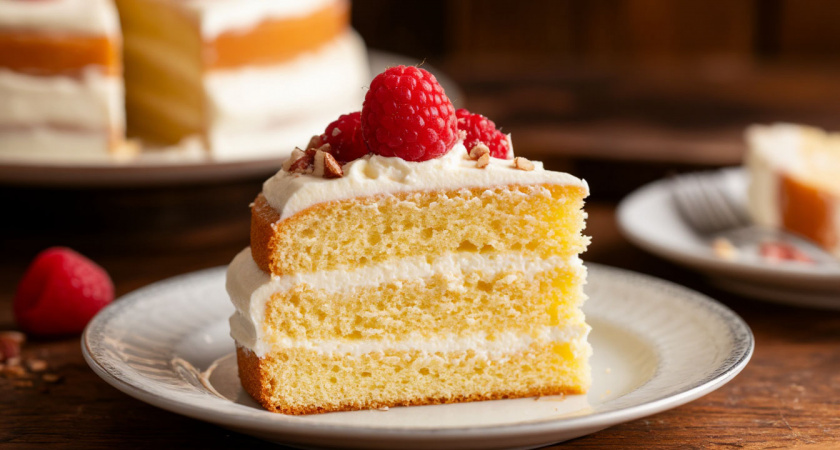 Стакан сметаны и муки — кекс «Сметанник», и вы забудете дорогу в кондитерскую: там точно нет трансжиров и растительных масел