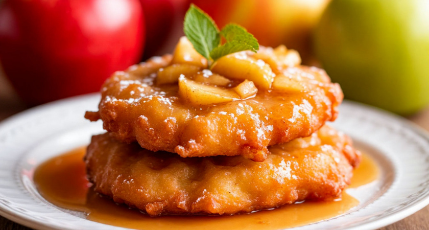 Казалось бы, кефир и яблоки — а оладьи выходят обалденные: семья ест и не может остановиться