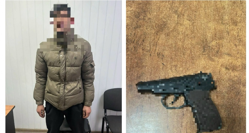 Полицейские задержали мужчину, разгуливавшего по торговому центру Новороссийска с пистолетом 