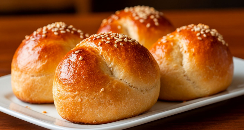 Замесила тесто, пока кипятился чайник: 15 булочек за копейки, мягкие как пух
