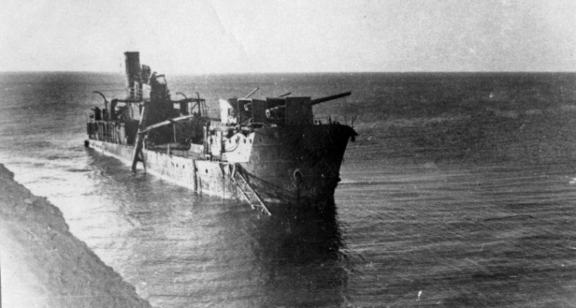 Даже затонув, она служила: 83 года назад у Мысхако под Новороссийском «погибла» канонерская лодка «Красная Грузия» 