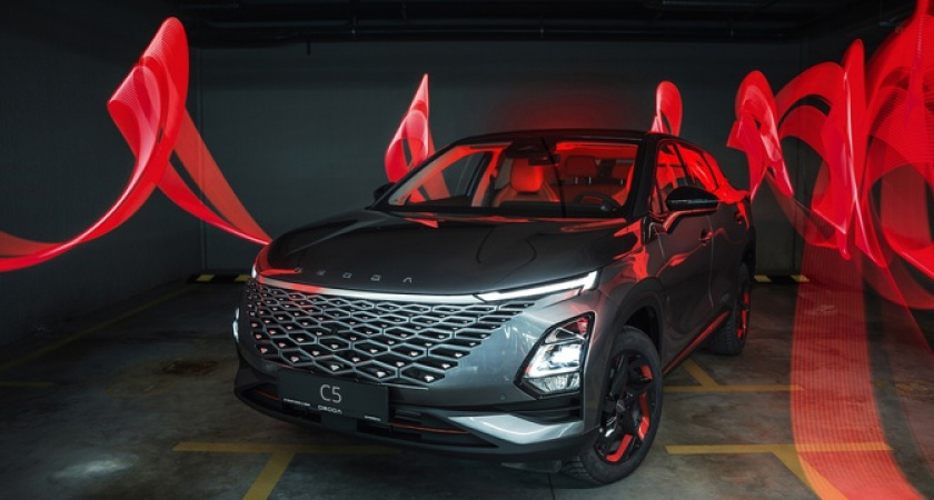 Стильный фастбэк-кроссовер OMODA C5 в новой комплектации FUN: оснащение и преимущества