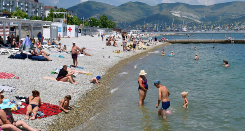 У берегов Новороссийска самая холодная вода на Черноморском побережье