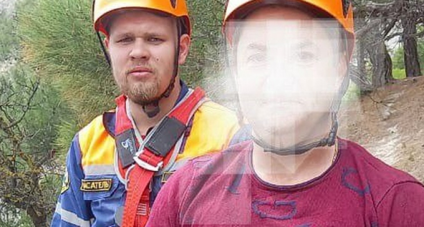 «Спустился на 50 метров и впал в ступор»: спасатели Новороссийска сняли семейную пару с крутого склона горы Колдун
