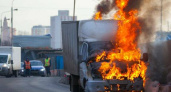 В Новороссийске загорелась ГАЗель, перевозившая курицу