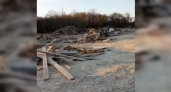 Жители Новороссийска нашли в лесу свалку строительного мусора (видео)