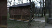 Горожан обеспокоило появление беседки в Пионерской роще