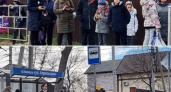 "Когда прекратится издевательство?!": жители Борисовки толпами стоят на остановках в ожидании общественного транспорта
