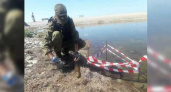 В Новороссийске у берега озера Соленого нашли снаряд времен Великой Отечественной войны