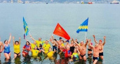 В Новороссийске на Малой Земле прошел массовый заплыв "моржей"