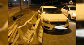 В Новороссийске водитель «Мерседеса» не увидел новое кольцо на пересечении Видова и Луначарского