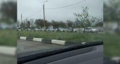 В Новороссийск съехались десятки машин ДПС и ГИБДД со всего побережья: видео многометровой колонны
