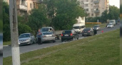 В Новороссийске произошло массовое ДТП с участием четырех автомобилей