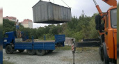 В Приморском районе Новороссийска снесли незаконные гаражи
