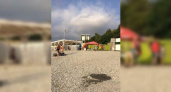 На Городском пляже Новороссийска канализация бьет ключом