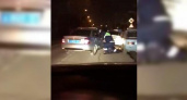 Жители Новороссийска сняли на видео задержание водителя