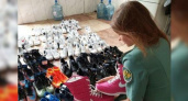 Сотрудники новороссийской таможни выявили 215 пар контрафактной обуви и 72 единицы одежды