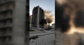 В Новороссийске произошел пожар в одном из долгостроев