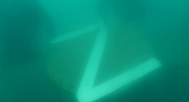 Дайверы установили знак "Z" на дне Черного моря вблизи Новороссийска