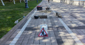 На набережной Новороссийска начался ремонт плитки