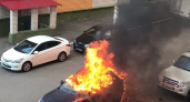 В Новороссийске мужчина из ревности сжег автомобиль своей возлюбленной