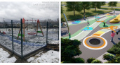Ожидание и реальность: современные качели для детской площадки под Новороссийском за 4,7 миллиона рублей остались на бумаге