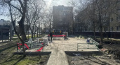 В Новороссийске не успели благоустроить детскую площадку, обещанную горожанам на «прямой линии» с губернатором, в срок